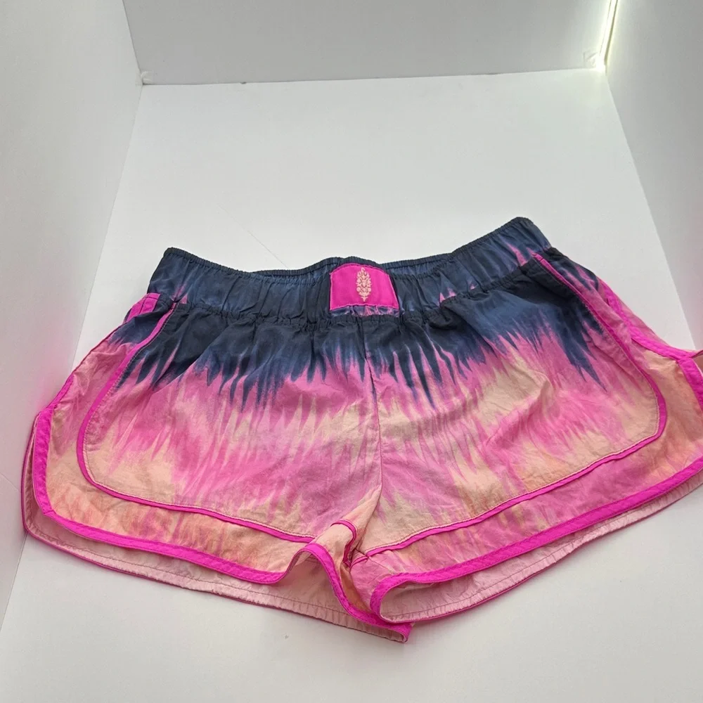 FP Movement by Free People Pink/Dark Blue Gradient Shorts Size S - Picture 1 of 6